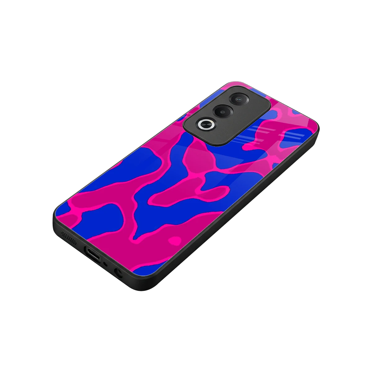 Azure Melt stylish phone case for oppo a3 pro | glossy glass and slim fit