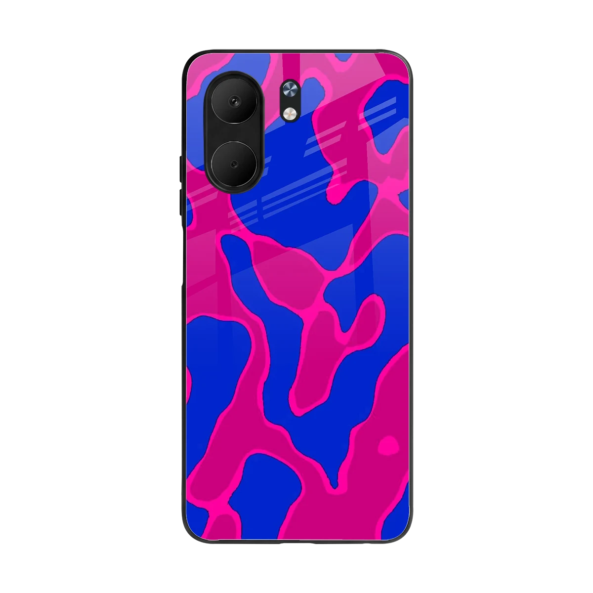 Azure Melt back phone cover | glass case for oppo a5x 5g