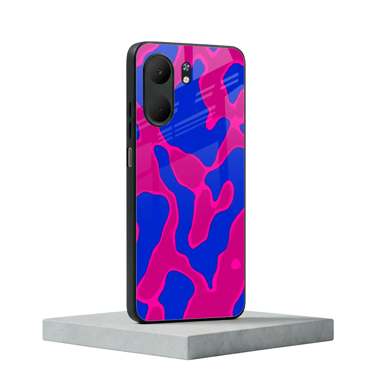 Azure Melt oppo a5x 5g mobile cover | shockproof glass phone case