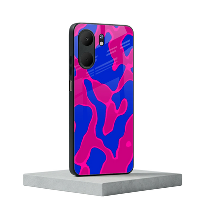 Azure Melt oppo a5x 5g mobile cover | shockproof glass phone case