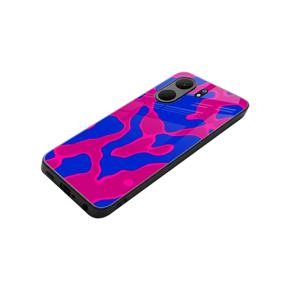 Azure Melt stylish phone case for oppo a5x 5g | glossy glass and slim fit