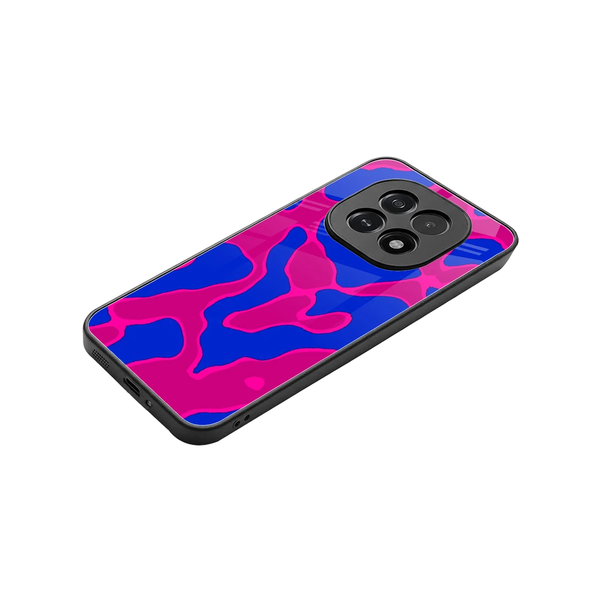 Azure Melt stylish phone case for oppo f29 5g | glossy glass and slim fit