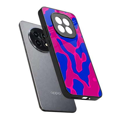 Azure Melt sleek oppo f29 pro 5g cover with tempered glass back and TPU edges