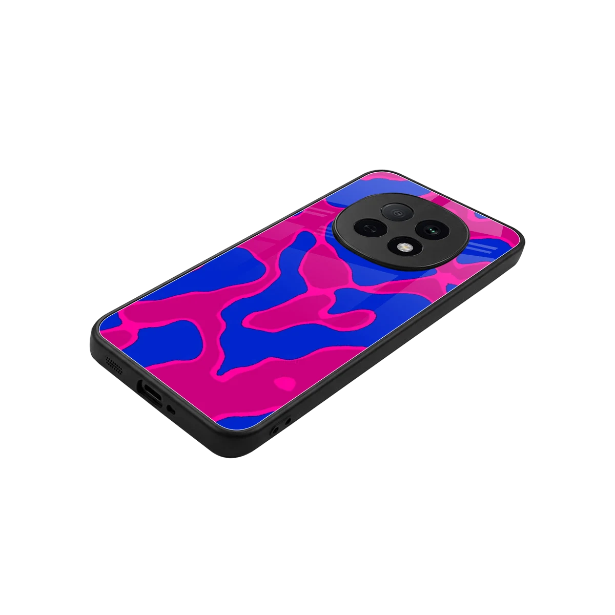 Azure Melt stylish phone case for oppo f29 pro 5g | glossy glass and slim fit