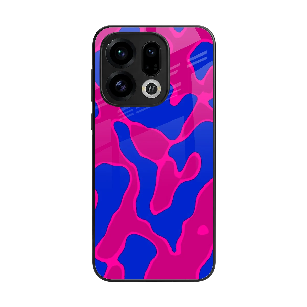 Azure Melt back phone cover | glass case for oppo find x9