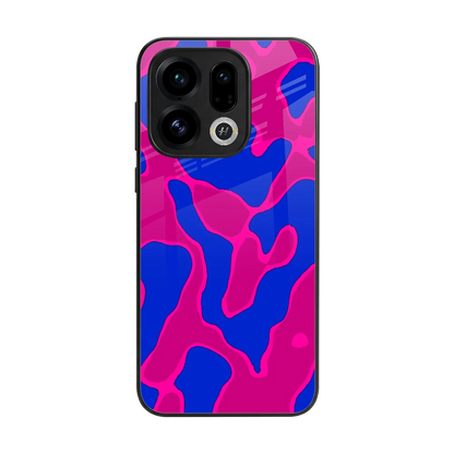 Azure Melt back phone cover | glass case for oppo find x9
