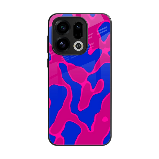 Azure Melt back phone cover | glass case for oppo find x9