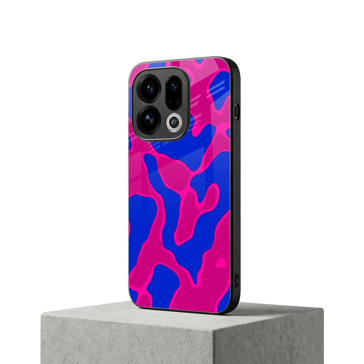 Azure Melt oppo find x9 mobile cover | shockproof glass phone case