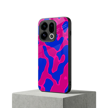 Azure Melt oppo find x9 mobile cover | shockproof glass phone case