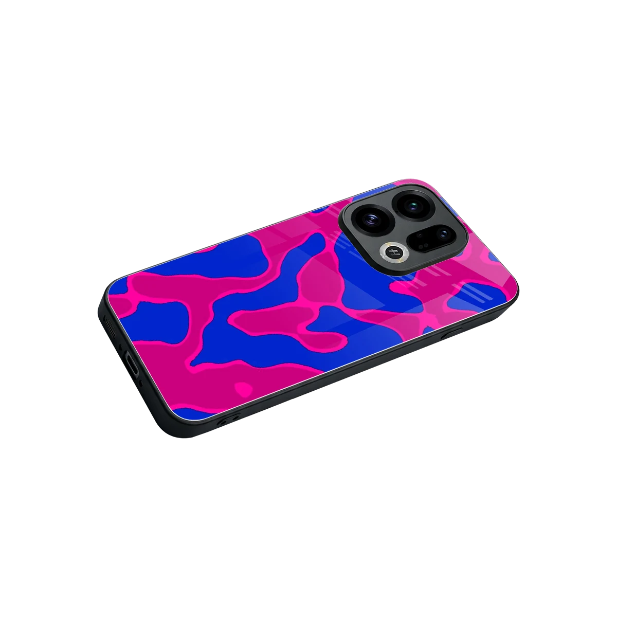 Azure Melt stylish phone case for oppo find x9 | glossy glass and slim fit