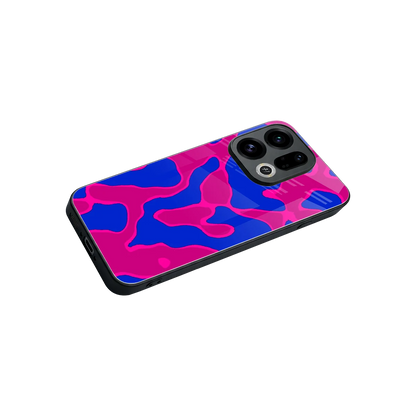 Azure Melt stylish phone case for oppo find x9 | glossy glass and slim fit