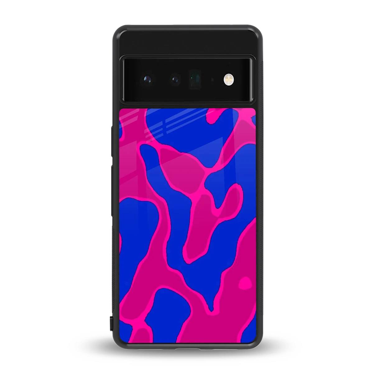 Azure Melt back phone cover | glass case for google pixel 6 pro