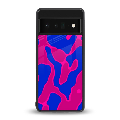 Azure Melt back phone cover | glass case for google pixel 6 pro