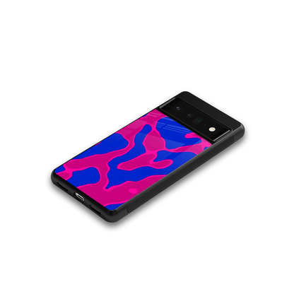 Azure Melt google pixel 6 pro mobile cover | shockproof glass phone case