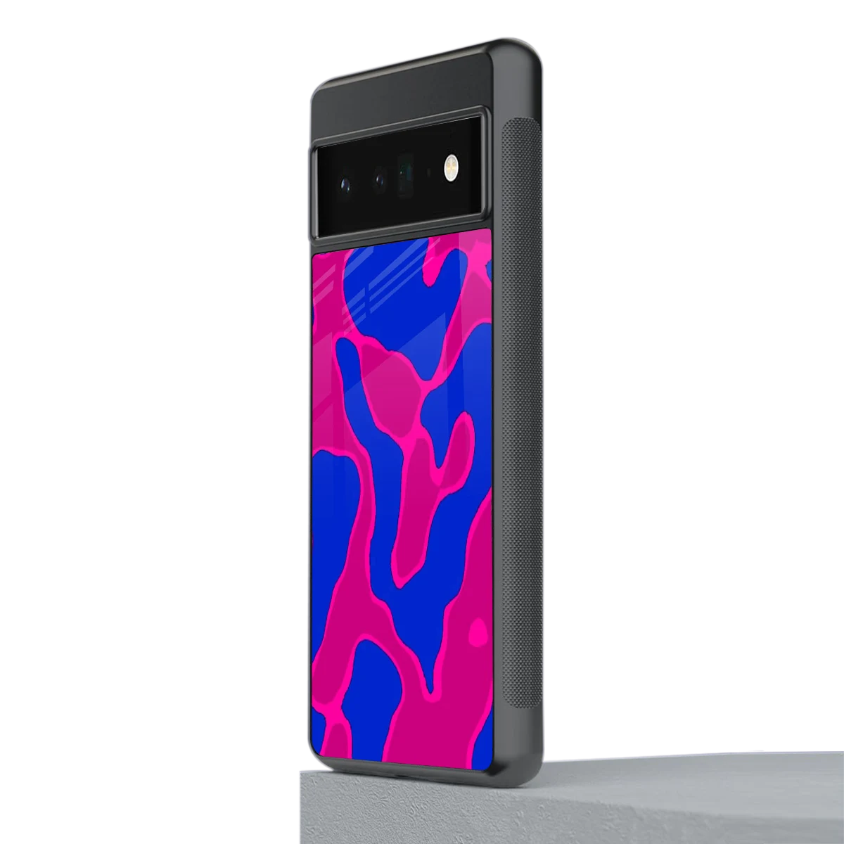 Azure Melt stylish phone case for google pixel 6 pro | glossy glass and slim fit