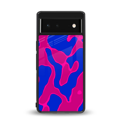 Azure Melt back phone cover | glass case for google pixel 6