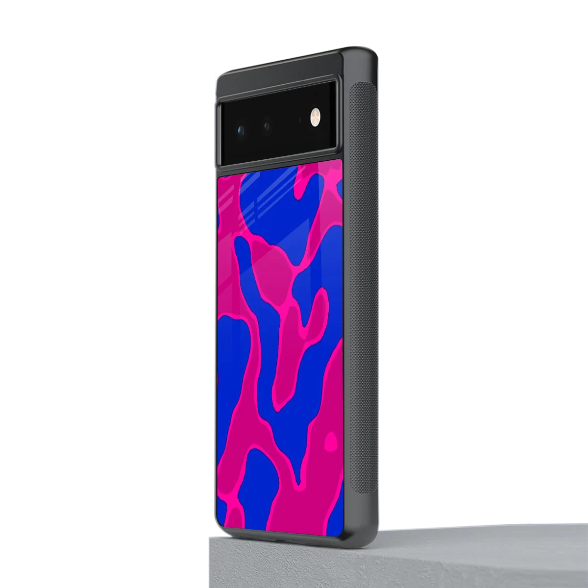 Azure Melt stylish phone case for google pixel 6 | glossy glass and slim fit