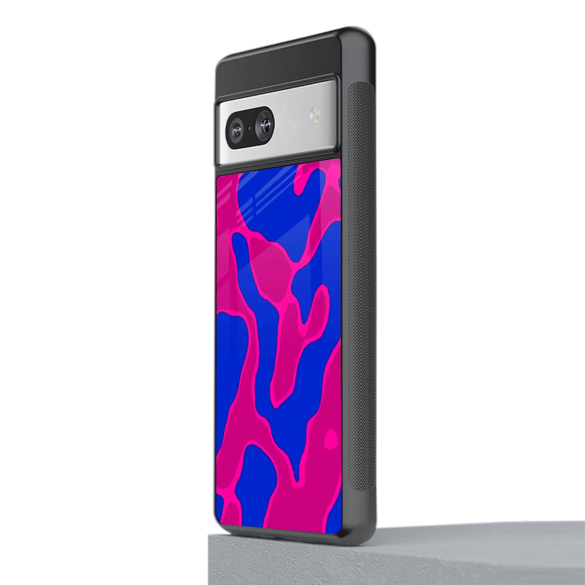 Azure Melt stylish phone case for google pixel 7 | glossy glass and slim fit