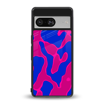 Azure Melt back phone cover | glass case for google pixel 8