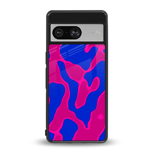 Azure Melt back phone cover | glass case for google pixel 8