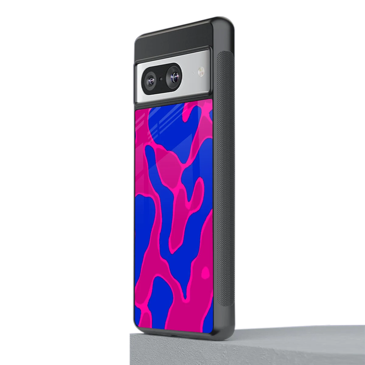 Azure Melt stylish phone case for google pixel 8 | glossy glass and slim fit