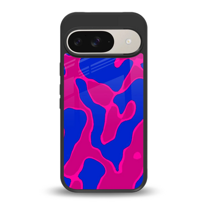 Azure Melt back phone cover | glass case for google pixel 9