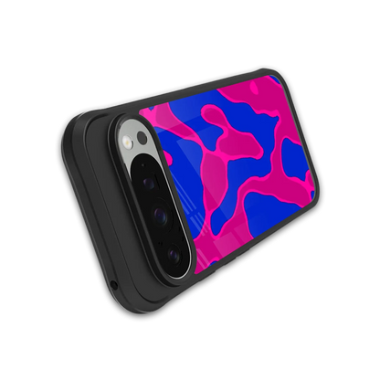 Azure Melt stylish phone case for google pixel 9 pro xl | glossy glass and slim fit