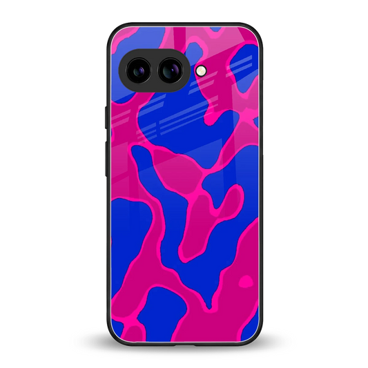 Azure Melt back phone cover | glass case for google pixel 9a