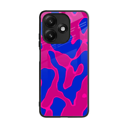 Azure Melt back phone cover | glass case for redmi 12 5g