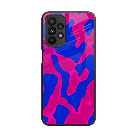 Azure Melt back phone cover | glass case for samsung galaxy a23