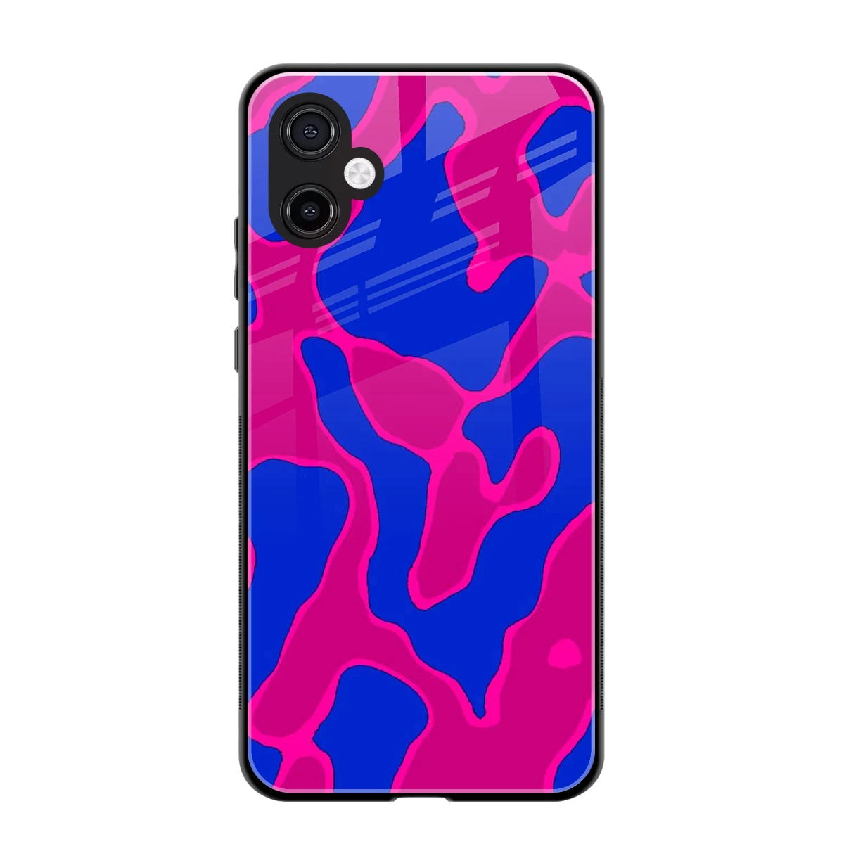 Azure Melt back phone cover | glass case for samsung galaxy a06 5g