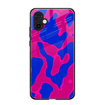 Azure Melt back phone cover | glass case for samsung galaxy a06 5g