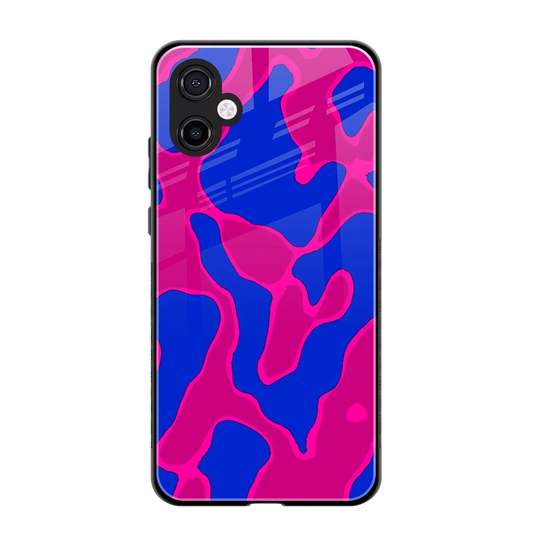 Azure Melt back phone cover | glass case for samsung galaxy a06 5g