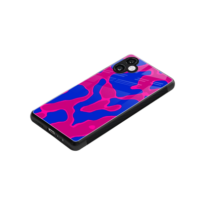 Azure Melt stylish phone case for samsung galaxy a06 5g | glossy glass and slim fit