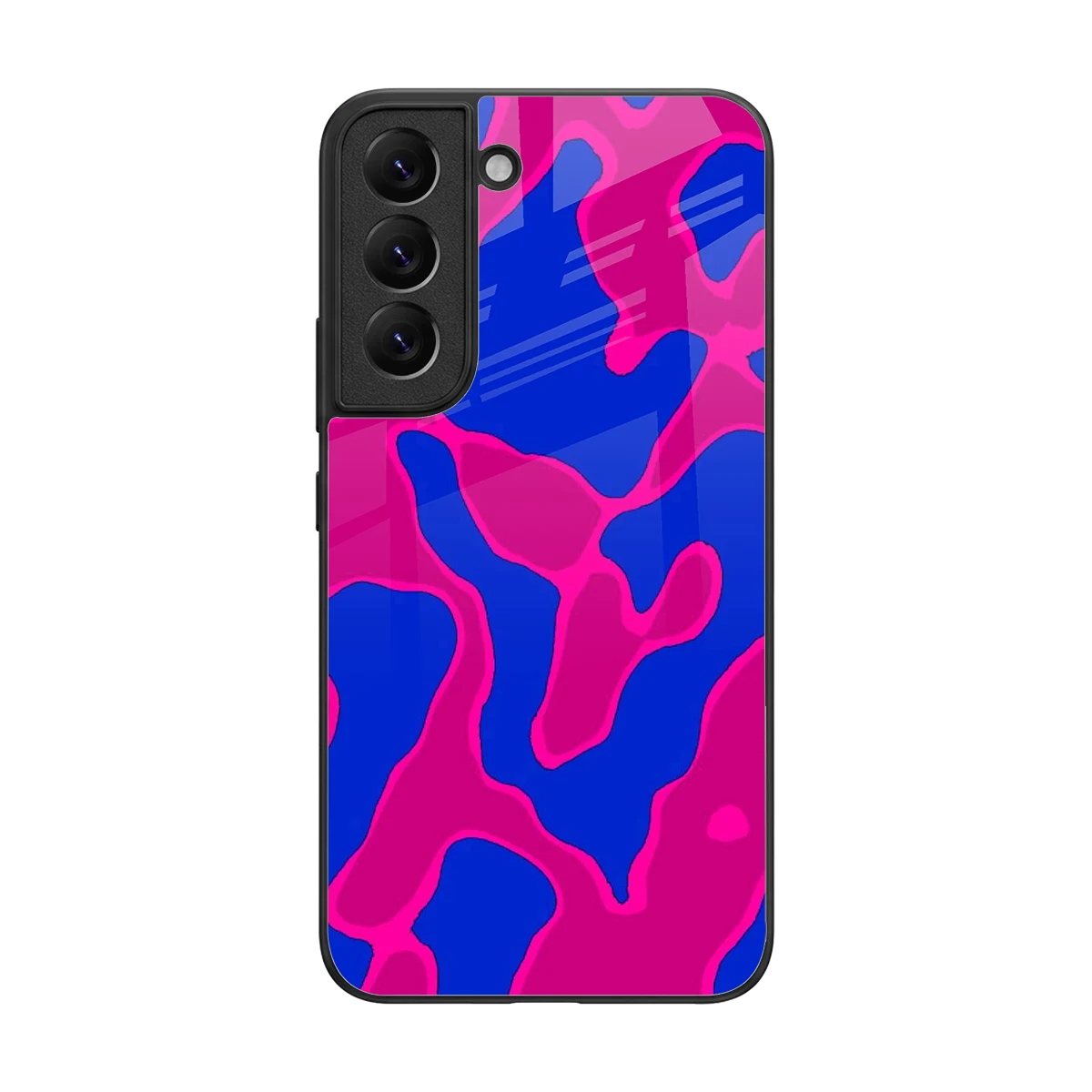 Azure Melt back phone cover | glass case for samsung galaxy s22