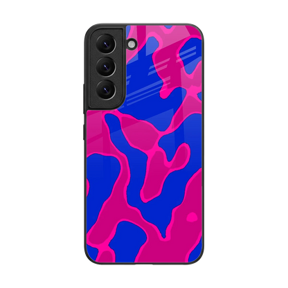 Azure Melt back phone cover | glass case for samsung galaxy s22