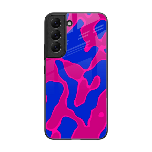 Azure Melt back phone cover | glass case for samsung galaxy s22