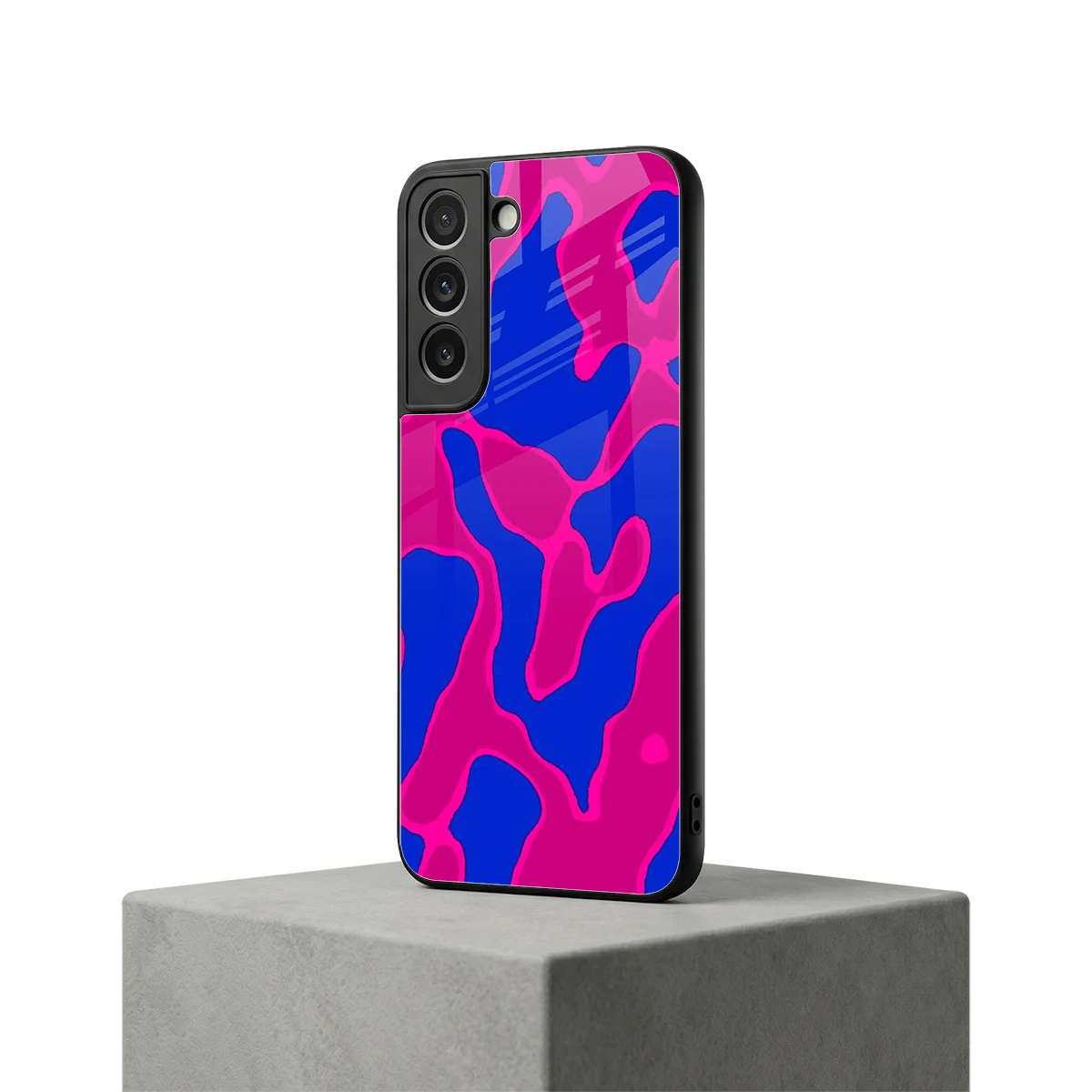 Azure Melt samsung galaxy s22 mobile cover | shockproof glass phone case