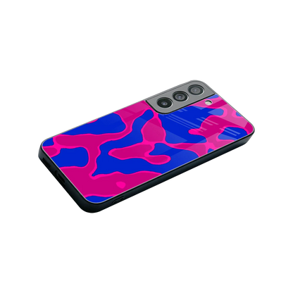 Azure Melt stylish phone case for samsung galaxy s22 | glossy glass and slim fit