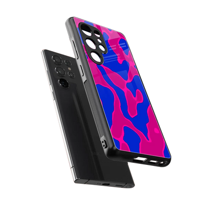 Azure Melt sleek samsung galaxy s25 ultra cover with tempered glass back and TPU edges