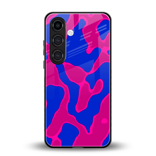 Azure Melt back phone cover | glass case for samsung galaxy s24