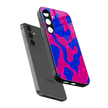 Azure Melt sleek samsung galaxy s23 fe cover with tempered glass back and TPU edges