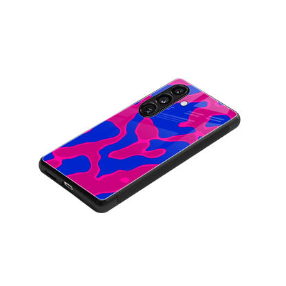 Azure Melt stylish phone case for samsung galaxy s23 plus | glossy glass and slim fit