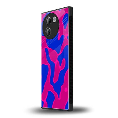 Azure Melt vivo v30e mobile cover | shockproof glass phone case