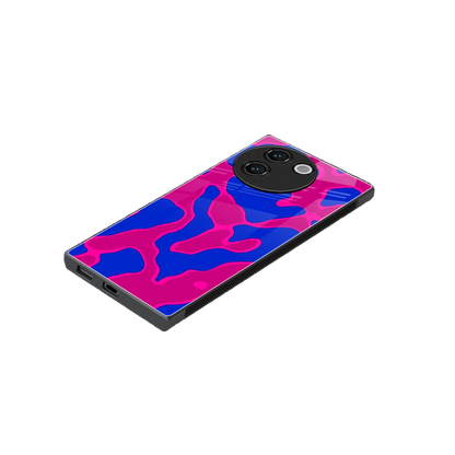 Azure Melt stylish phone case for vivo v30e | glossy glass and slim fit