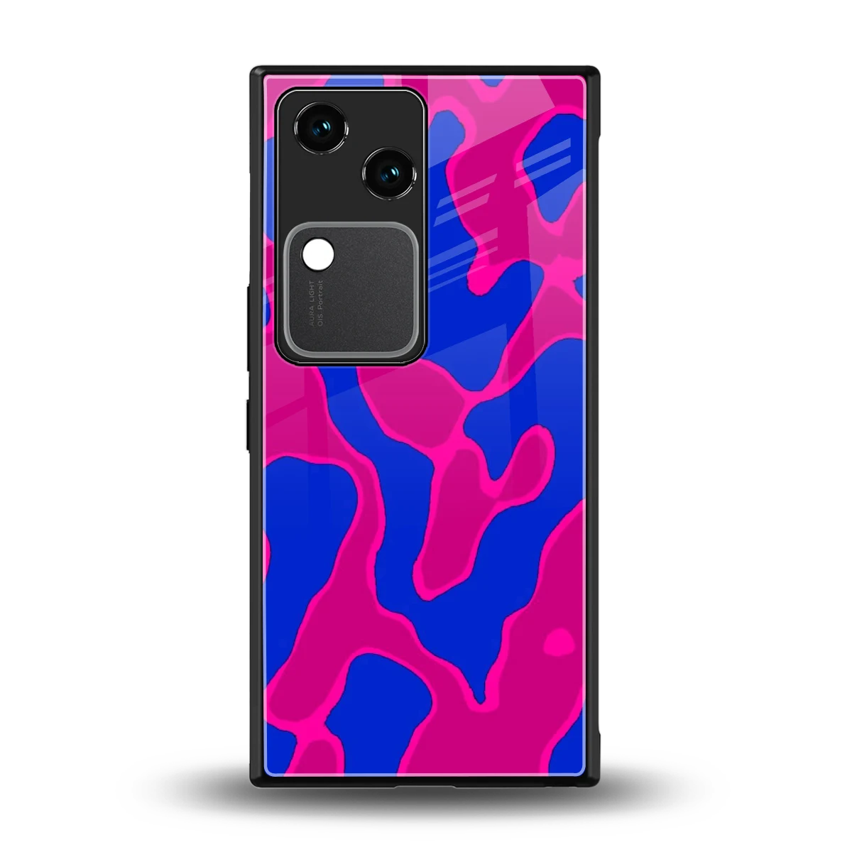 Azure Melt back phone cover | glass case for vivo v30