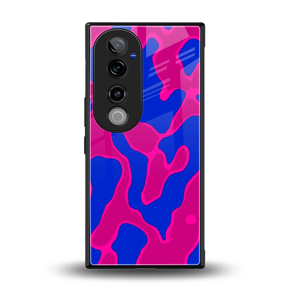 Azure Melt back phone cover | glass case for vivo v40 pro