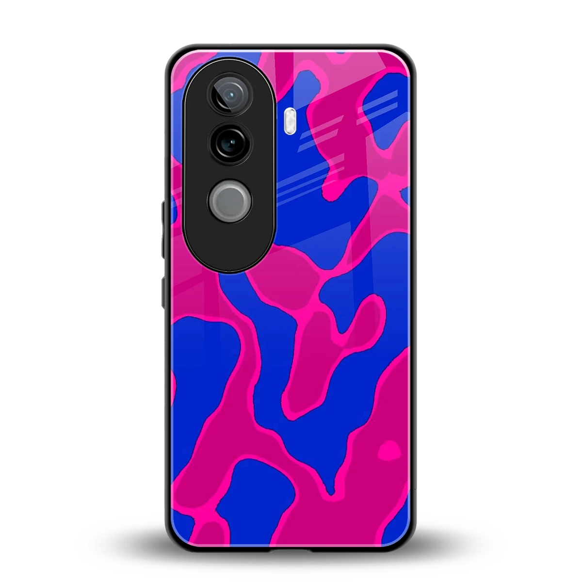 Azure Melt back phone cover | glass case for vivo v40e