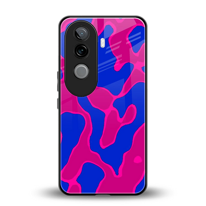 Azure Melt back phone cover | glass case for vivo v40e