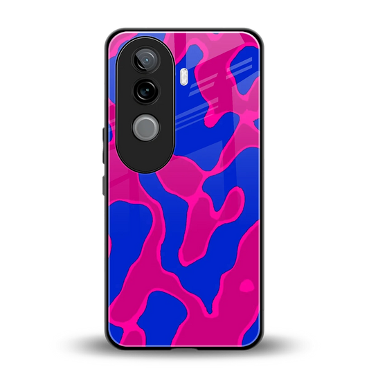 Azure Melt back phone cover | glass case for vivo v40e